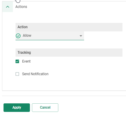 What is the difference between App Control Rule 